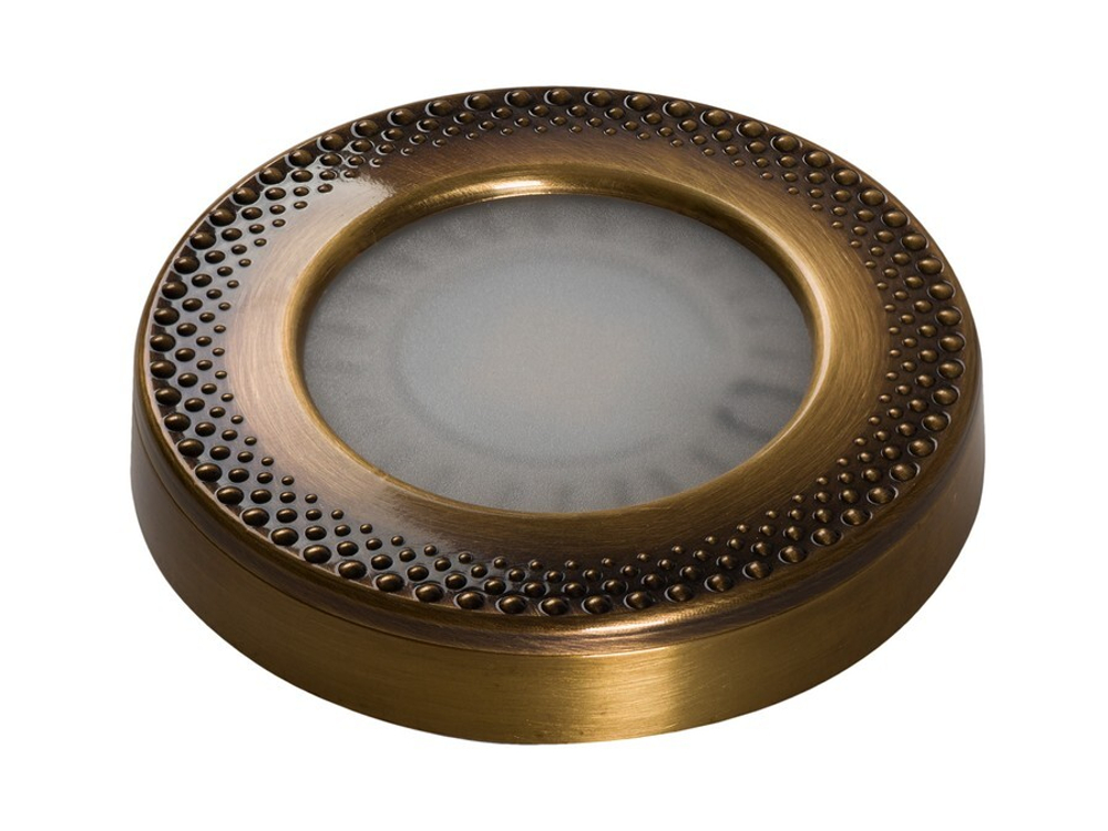 Forma e Funzione Светодиодный светильник SUN ARTxT, 24 V, накладной, теплый, латунь