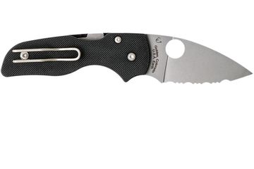 Складной нож Spyderco Lil' Native 230GS c клинком из стали CPM-S30V, рукоять G10