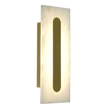 Настенный светильник LED 6W 3000K-6000К SL6139.221.01 золотистый/белый Geom ST-Luce