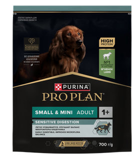 Про План Мелкие породы Ягненок 700гр.