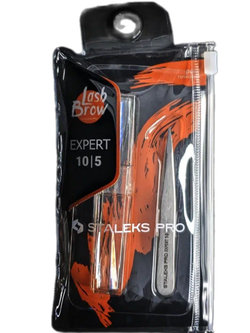 Пинцет для бровей точечный EXPERT 10 TYPE 5 STALEKS