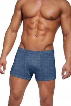 Трусы мужские боксеры Cornette Authentic Perfect, Blue Print