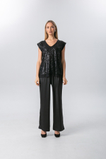 Топ с пайетками Тамбовчанка