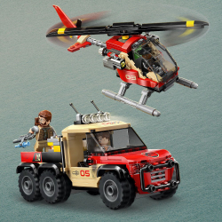 LEGO Jurassic World - Воздушная миссия с Кекалкоатлем и Спинозавром 76976