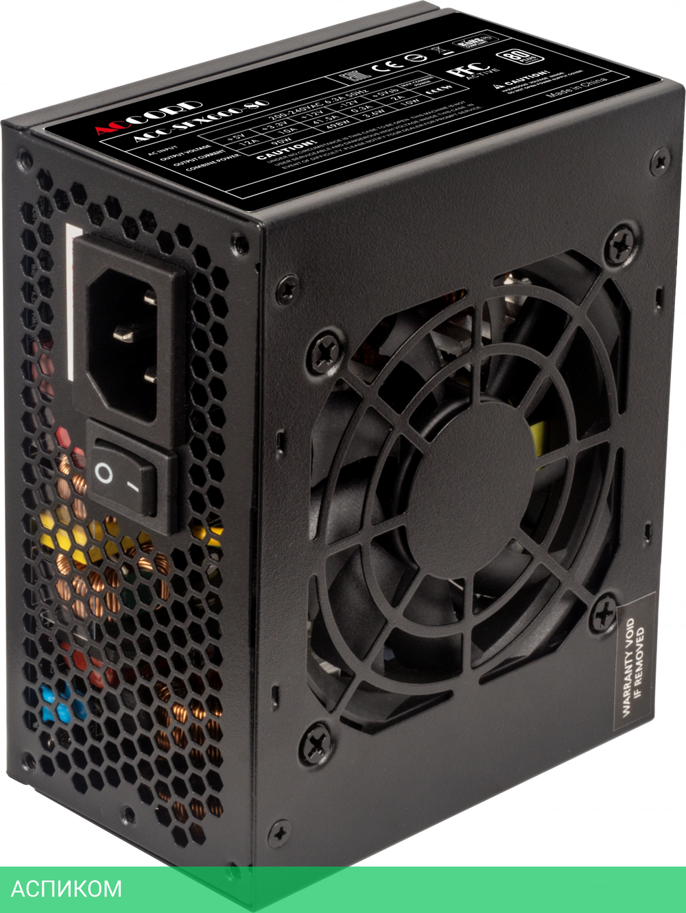 Блок питания Accord SFX 600W (ACC-SFX600-80)