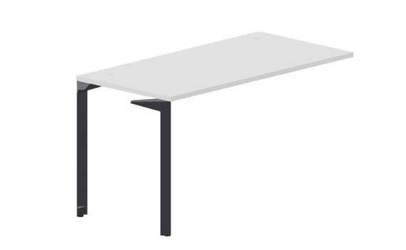 Стол 138х68х75см (2 громмета) - приставной элемент