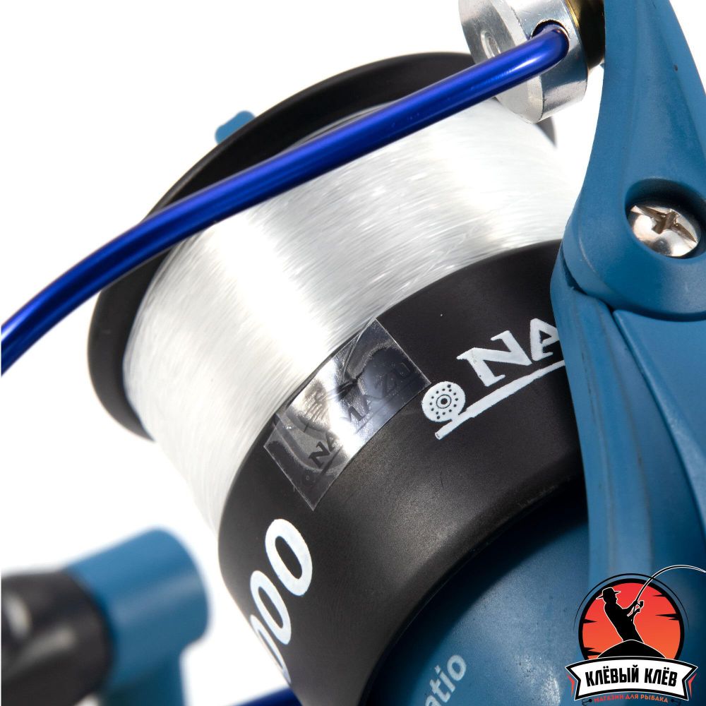 Катушка безынерционная Namazu Carbon CB3000WL, 3+1 подш., пласт. шпуля+леска