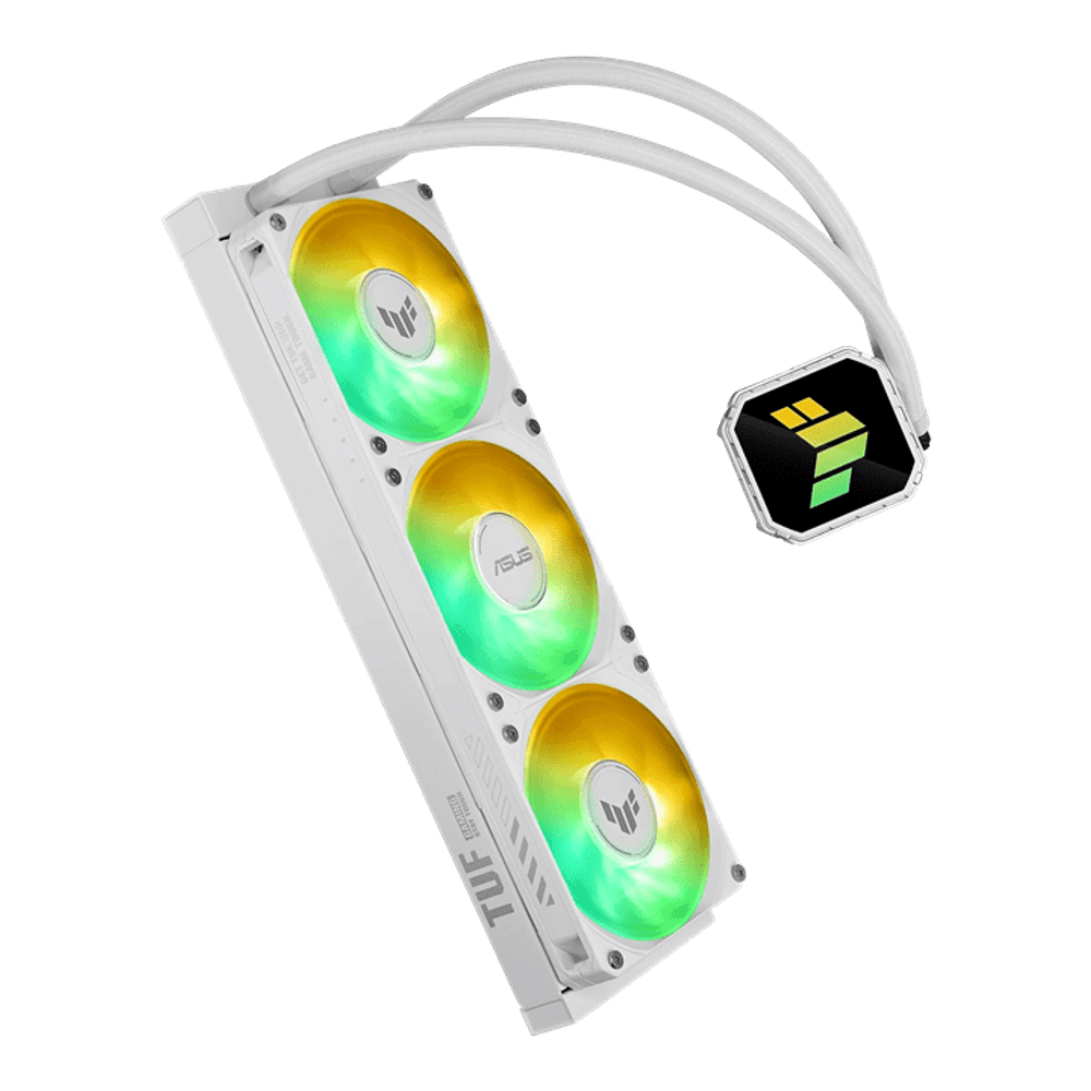 Водяное охлаждение CPU Asus TUF GAMING LC III 360 ARGB WHT 3x120mm Liquid CPU Cooler, PWM, ARGB