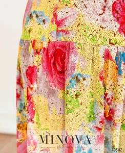 Платье 436-желтый Minova