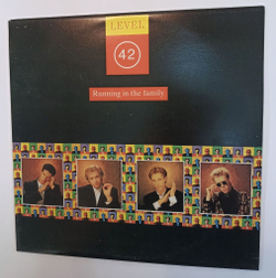 Винтажная виниловая пластинка LP Level 42 Running In The Family (Югославия 1987)