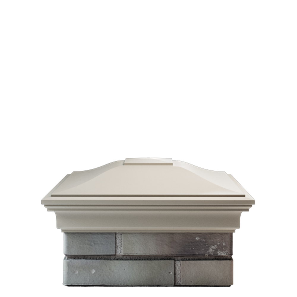 Колпак полимеркомпозитный Monblan 385*385 (1,5 кирпича) бежевый