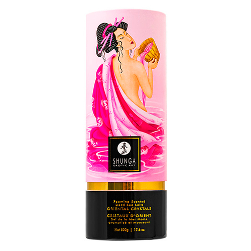 Соль Мёртвого моря для ванны Афродизия Shunga Oriental Crystals 500г