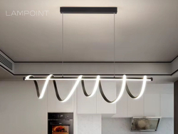 Люстра подвесная светильник светодиодный LED для стола, 100см