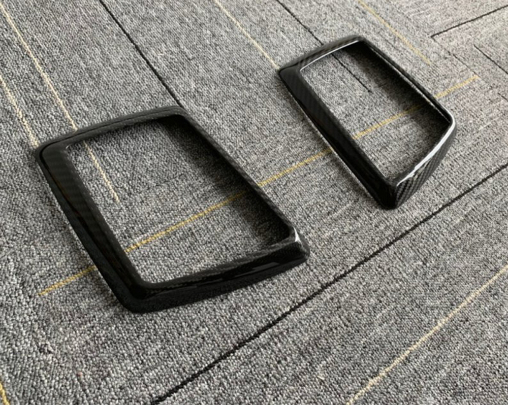 Карбоновые рамки поворотников для Mercedes Benz G class W465 G63 G500 G550 2025+ Гелик Гелентваген