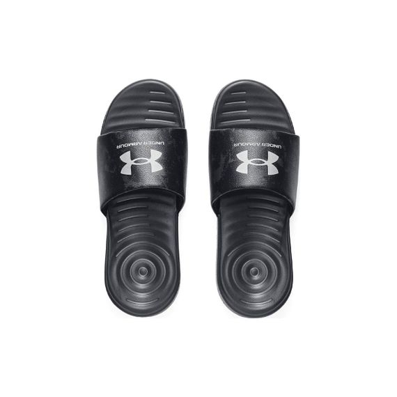 Under Armour Ansa Graphic Slide 'Black Pitch Grey'