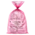 Мешки для утилизации медицинских отходов класс В 700х800 мм 40 микрон 80 л