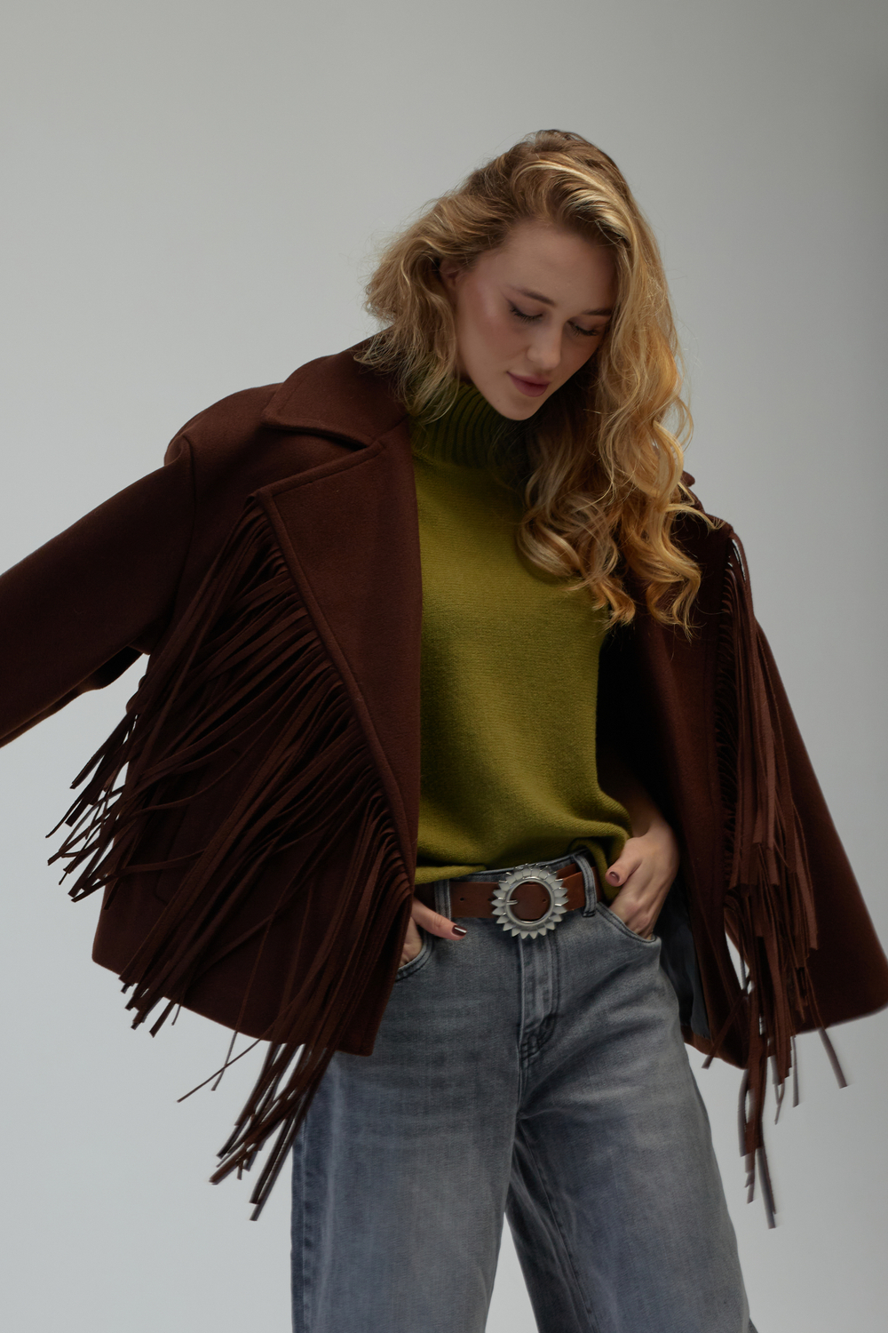 Куртка с бахромой Lumina