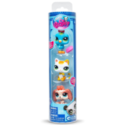 Littlest Pet Shop - Три питомца города Коллекционные фигурки Туба 3-ПАК LPS00550 / артикул   LPS00550 1  / GTIN 885561005516