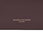 Кожаная сумка через плечо Meg GIANNI CHIARINI - бордовый(BS 8984 PRCK)