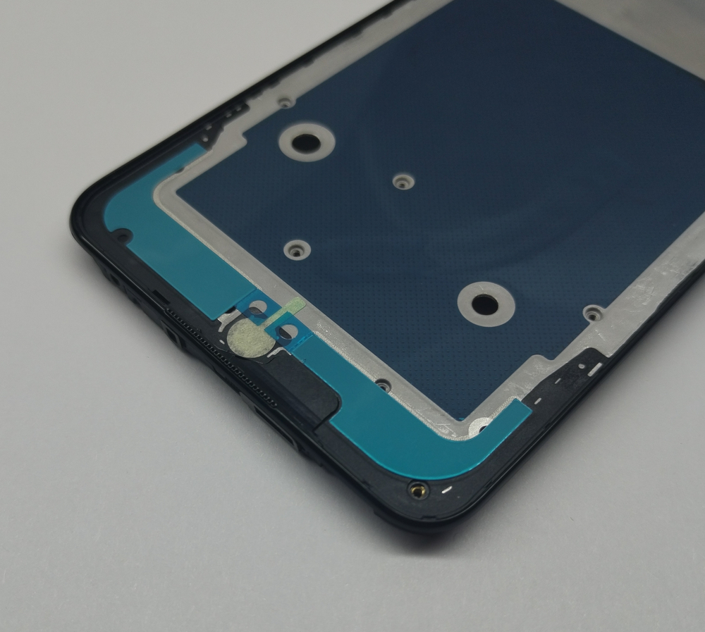 Poco X4 Pro 5G (2201116PG) - рамка дисплея (корпус) + шлейф кнопок + сетка динамика (ORIG)