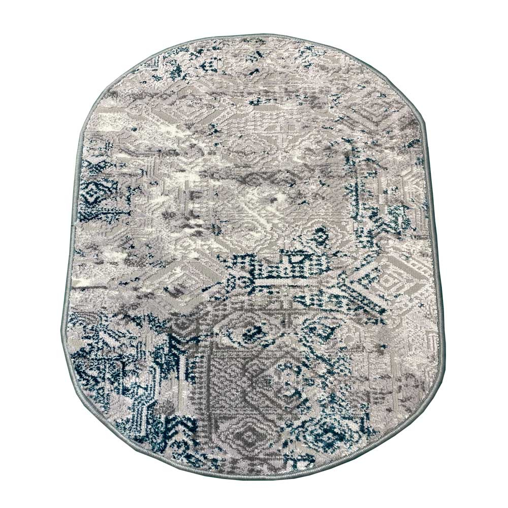 Ковер Palermo F281 Gray Овал