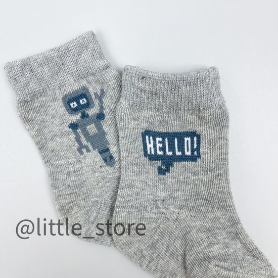 Носочки хлопковые "Hello"
