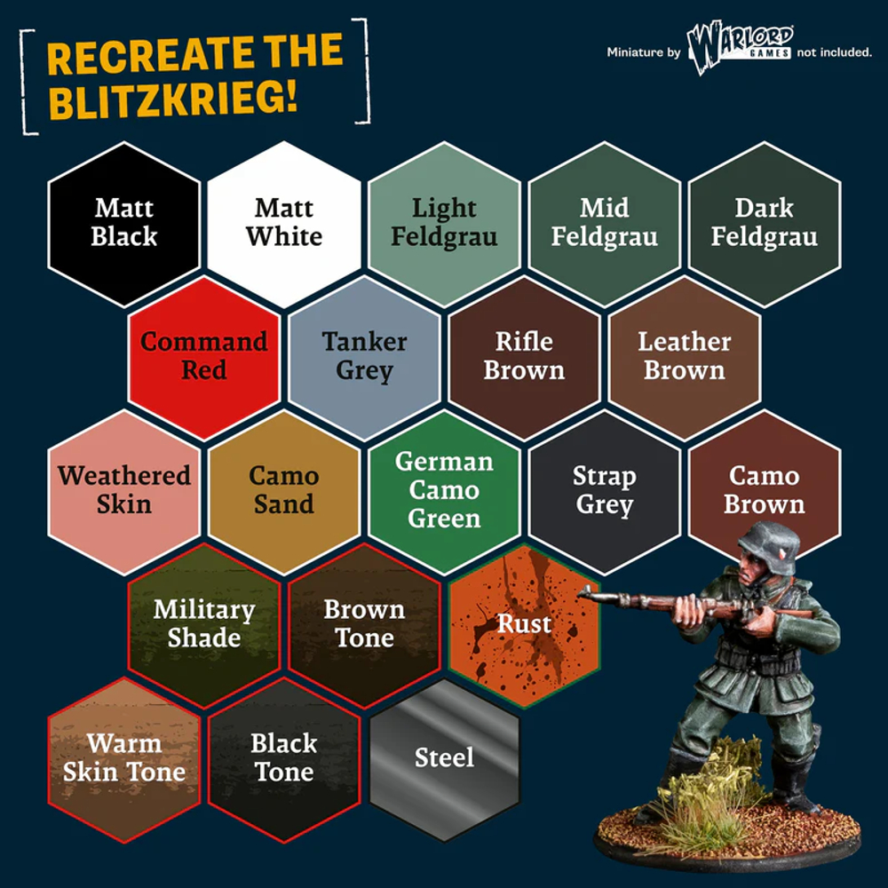 Historical Paint Set: WWII German