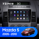 Teyes X1 9" для Mazda 5, Premacy  2005-2010