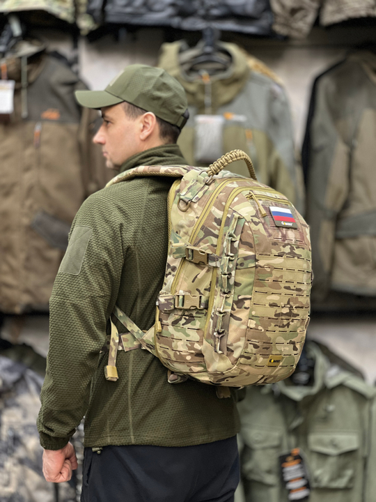 Рюкзак штурмовой Gongtex 25 л Мультикам Cordura