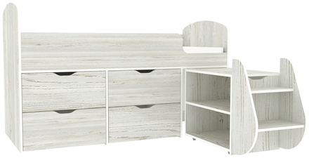 Кровать-чердак КарИВи Малыш 7 Винтерберг Винтерберг