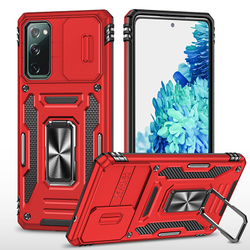 Чехол Safe Case с кольцом и защитой камеры для Samsung Galaxy S20 FE