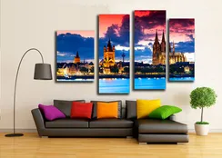 Модульная картина "Кёльнский собор"