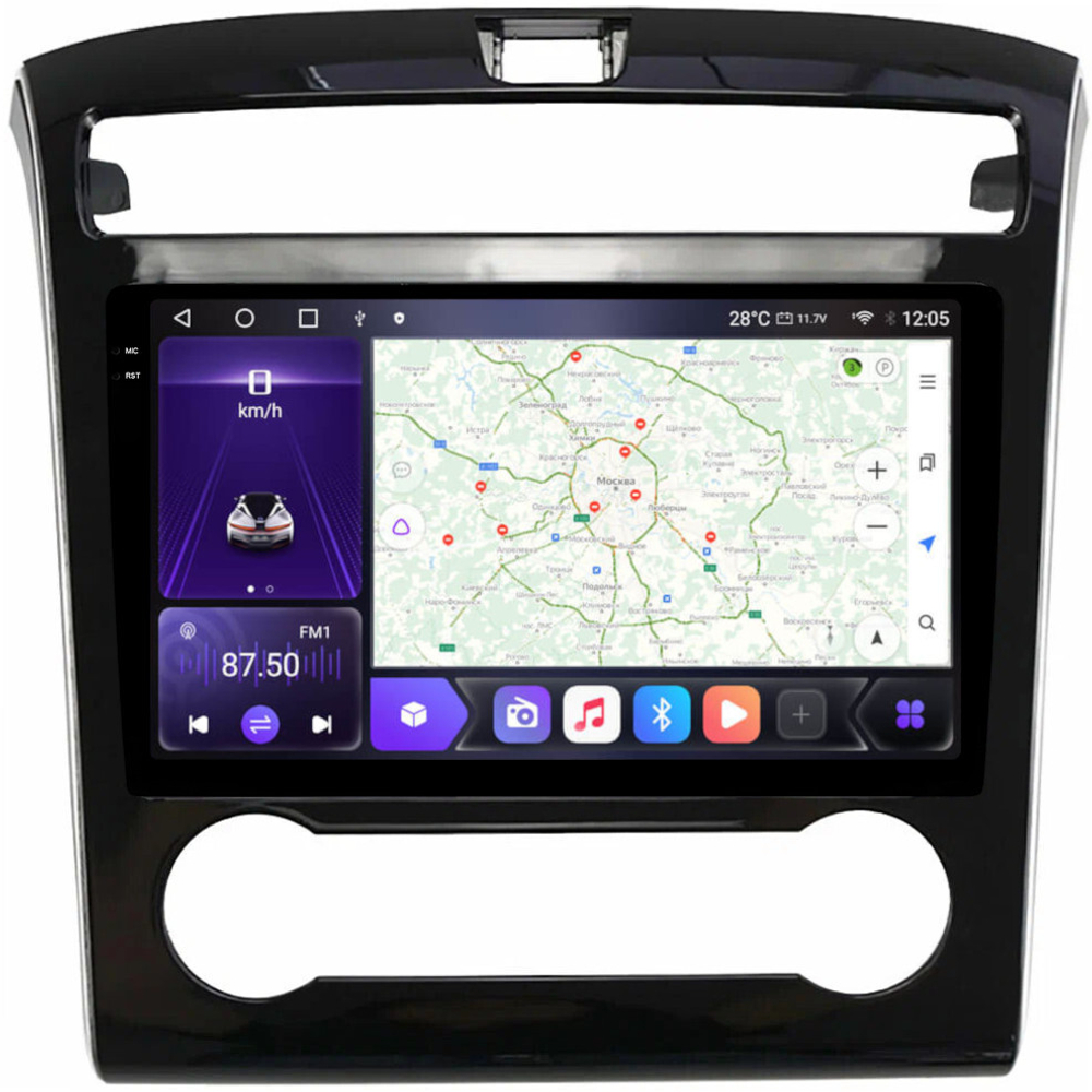 Магнитола для Hyundai Tucson 2021+ - Carmedia OL-1775 QLed+2K, Android 12, TS10,  CarPlay, 4G SIM-слот