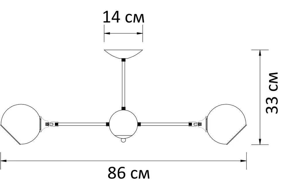 Потолочная люстра Arte Lamp LAGOS