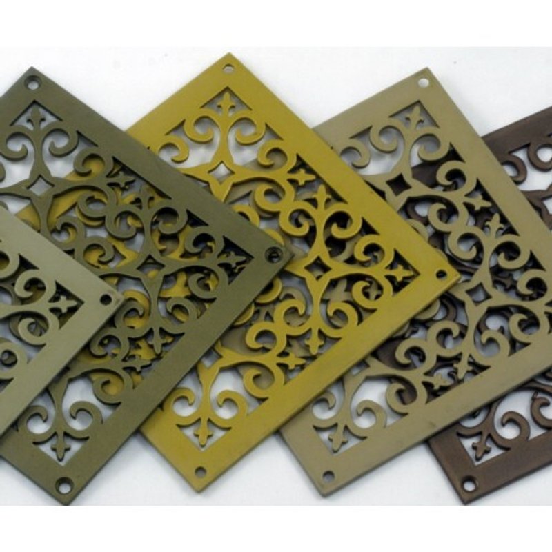 Вентиляционная решетка под подоконник и столешницу стальная плоская DECOR/плоская/ЧС/2 мм