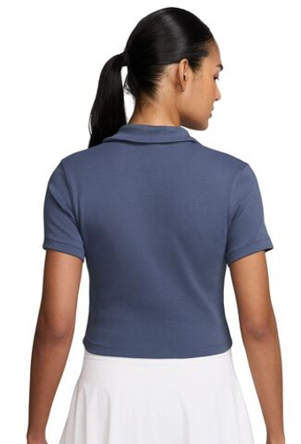 Женское теннисное поло Nike Court Heritage Tennis - diffused blue