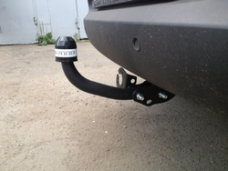 Фаркоп Hyundai ix35 2010-2015, Kia Sportage 2010-2015, условно-съемный,(без электрики) Трейлер.7312