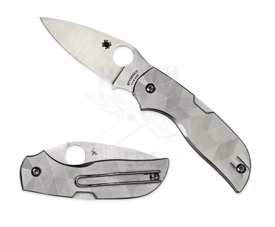 Складной нож Spyderco Chaparral 2 C152TIP c клинком из стали CPM-S30V, рукоять титан