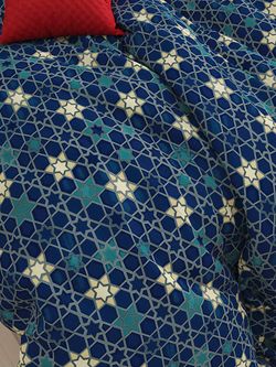 Постельное белье Сказка "Мозаика (компаньон)" евро Наволочка 50х70 см 2 шт Простынь на резинке 180х200 см Пододеяльник 200х215 см, перкаль