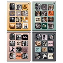 Тетрадь 48л., А5, клетка BG "Стикеры", конгрев, выб.лак Т5ск48_к_вл 08522