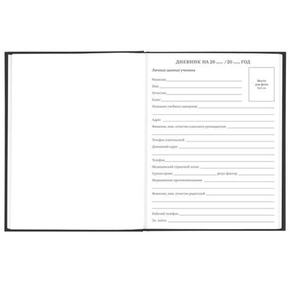 Дневник 5-11 класс 48 л., твердый, BRAUBERG, глянцевая ламинация, с подсказом, "Music", 106390