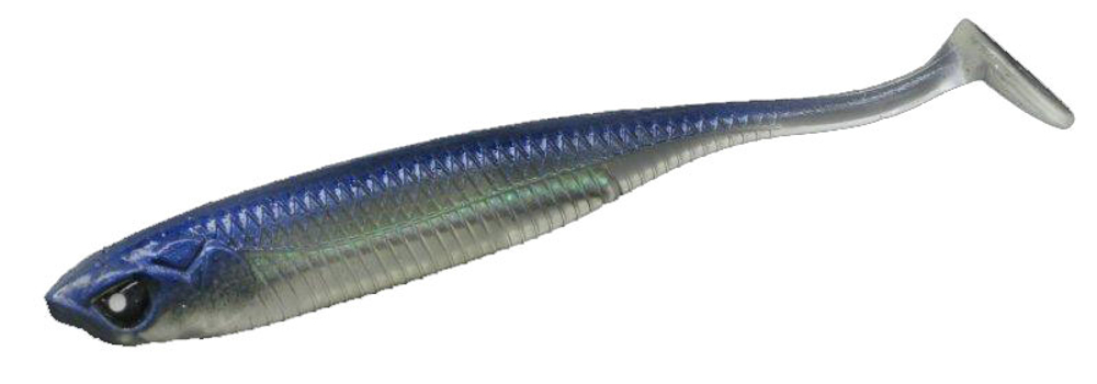 Виброхвосты Lucky John 3D Series MAKORA SHAD TAIL 5" (127мм/4шт)