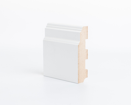 Плинтус напольный под покраску P10.110.28 МДФ Deartio 110x28x2070 мм