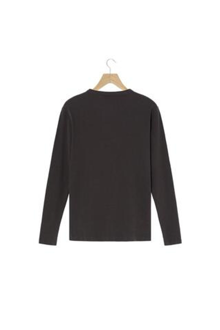 ZARA ФУТБОЛКА В РУБЧИК С ВОРОТНИКОМ НА ПУГОВИЦАХ, КОРИЧНЕВЫЙ