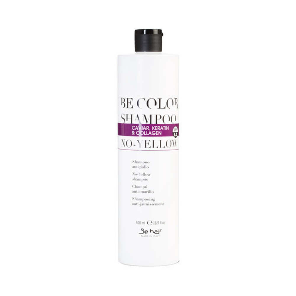Шампунь анти-желтый Be Hair Be Color No Yellow Shampoo 500мл