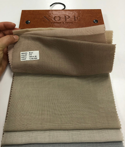 Тюль однотонная под лен Nope арт. Brad