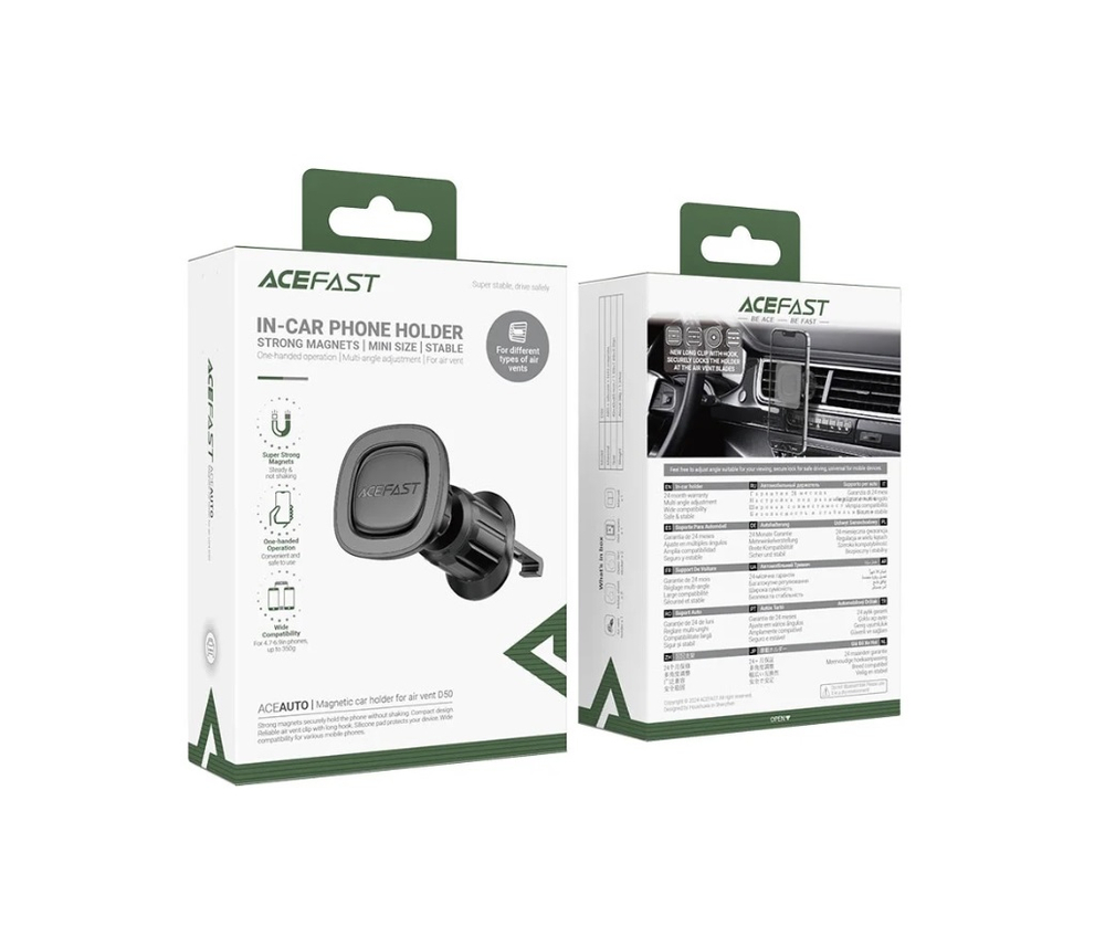 Автомобильный держатель для телефона ACEFAST D50 (черный)
