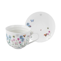 Kitchen Craft - Kew Gardens Чашка с блюдцем 270мл для кофе/чая / артикул   5175159  / GTIN 5050993274235