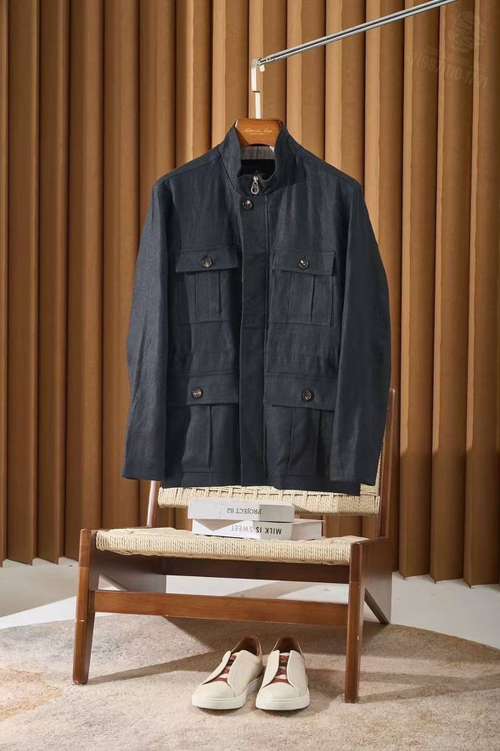 Льняная ветровка Loro Piana