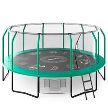 Батут UNIX Line SUPREME GAME 16 ft (Green)